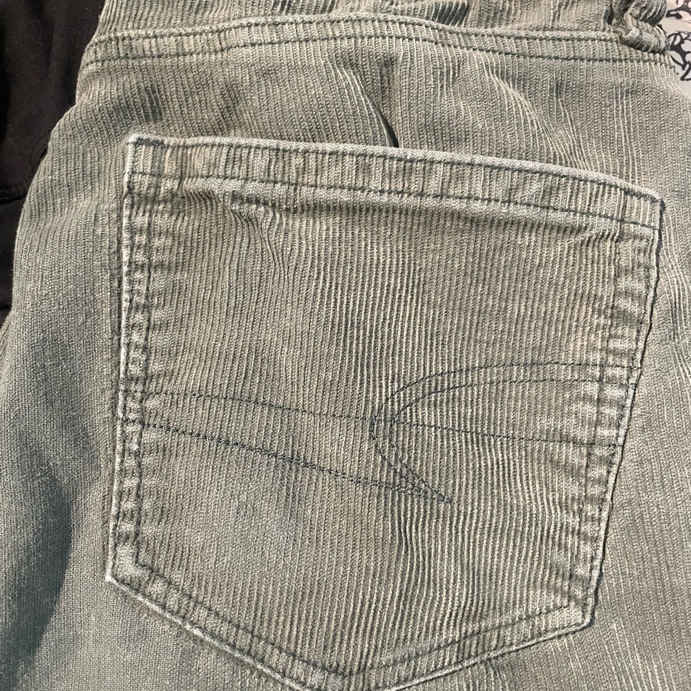 American Eagle Outfitters Green corduroy Chinos - Picture 5 of 5